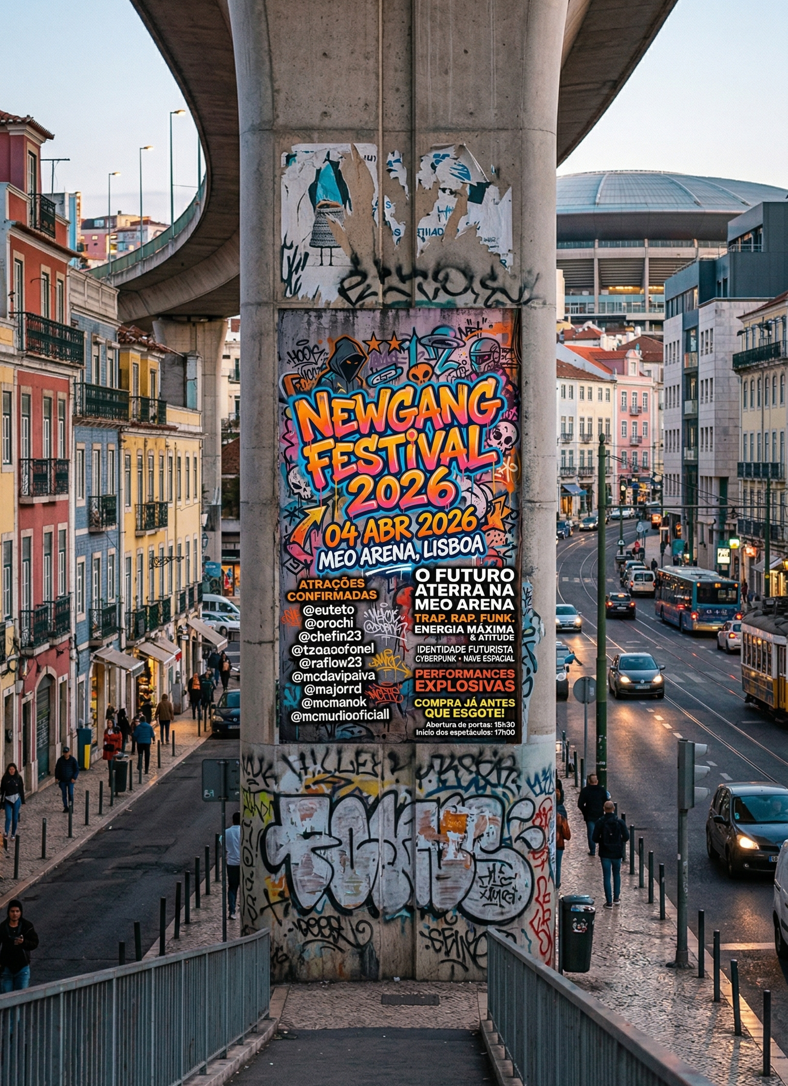 Flyer do Newgang Festival 2026